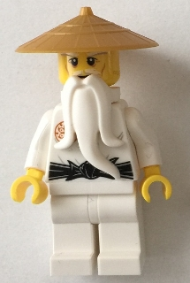 LEGO Minifigure-Sensei Wu (70596)-Ninjago-NJO225-Creative Brick Builders